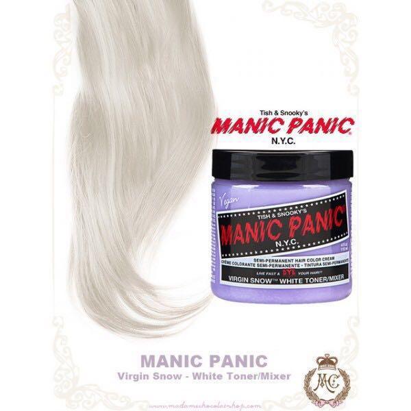 Mp Amplified Semi Permanent Hair Colour Dye In Virgin Snow
