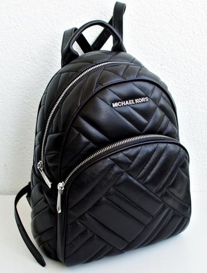 Michael Kors Abbey Quilted Black Leather Backpack, Women's Fashion, Bags &  Wallets, Cross-body Bags on Carousell