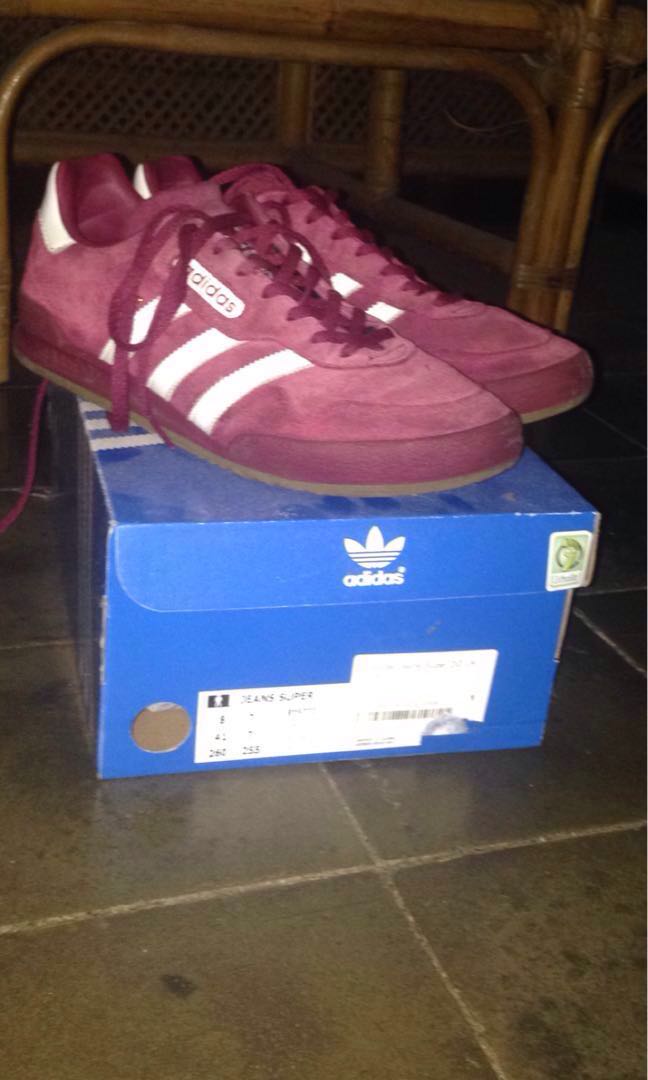 Adidas Jeans Super Red Rubby Used VGC