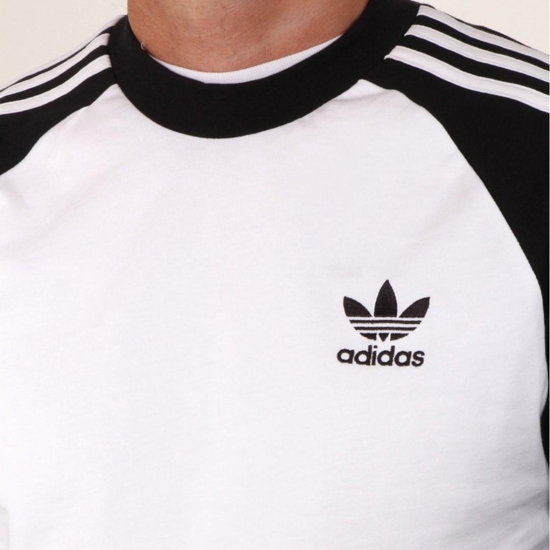 Adidas black and white long sleeve shirt outlet