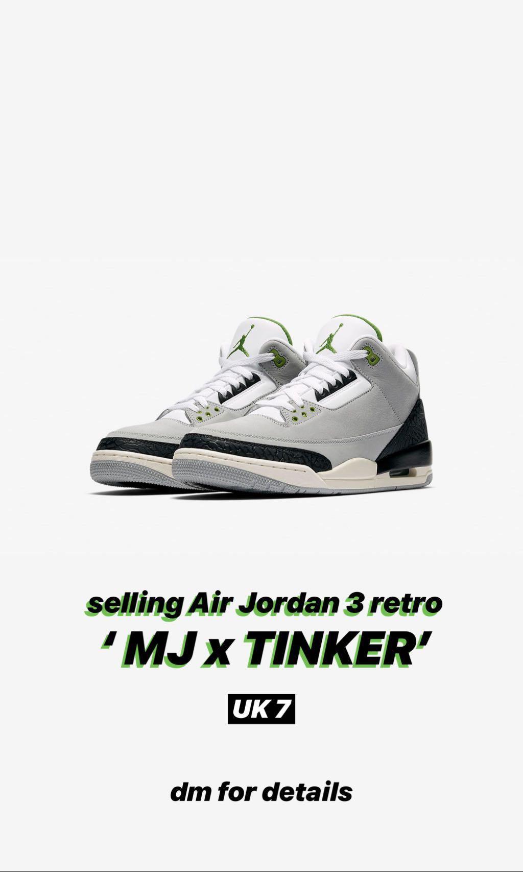 Air Jordan 3 Retro Chlorophyll