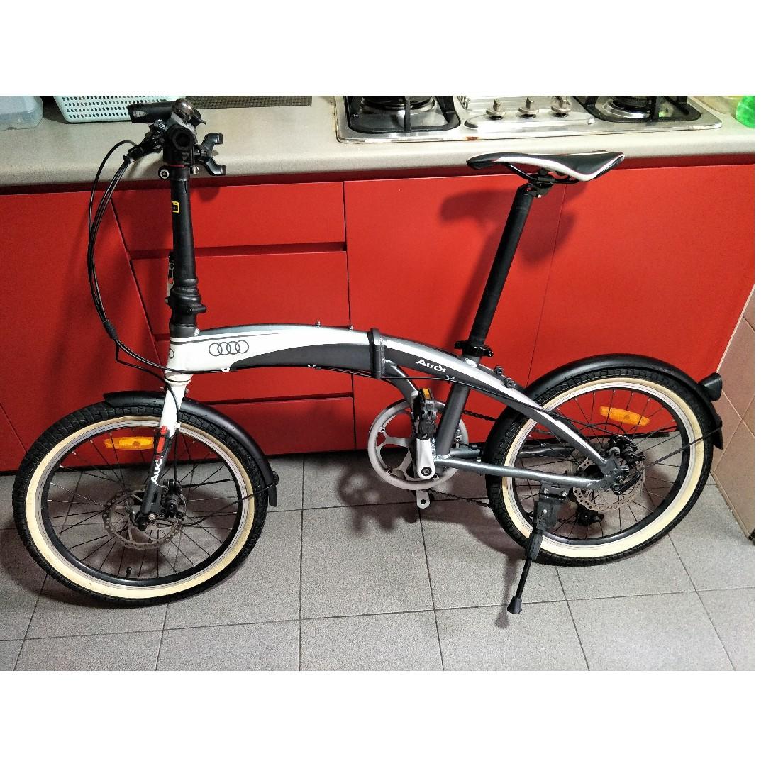 Audi folding cycle clearance