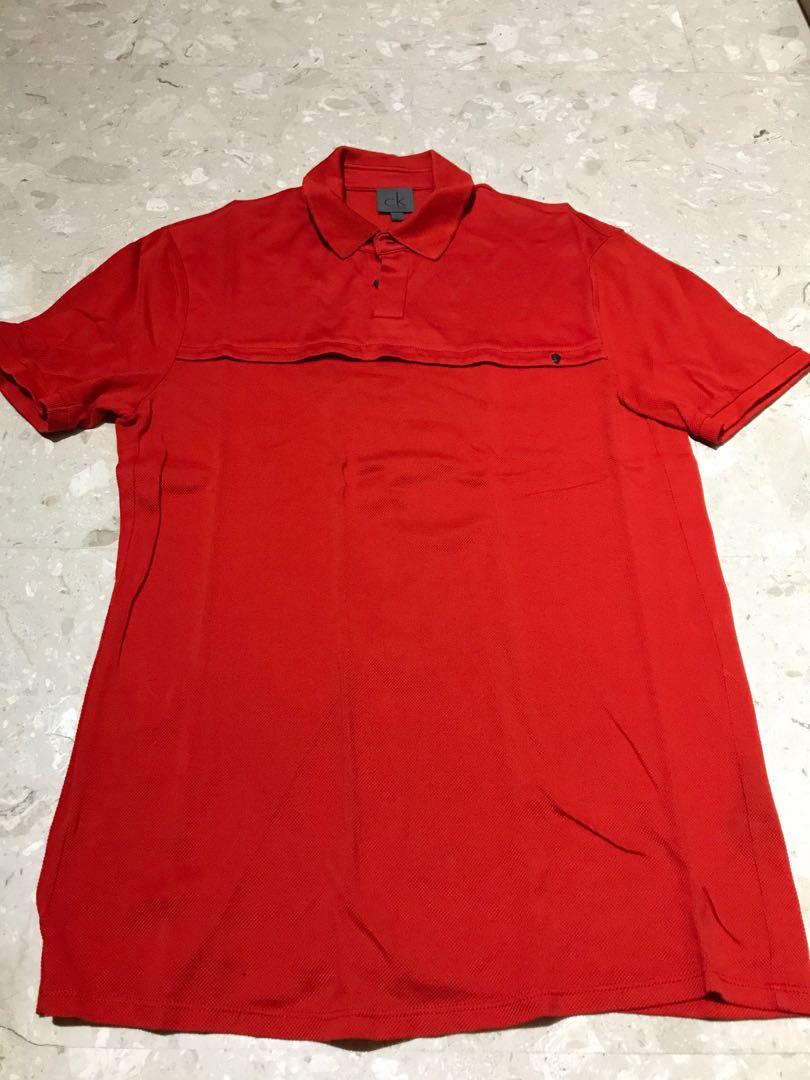 calvin klein men's polo t shirts