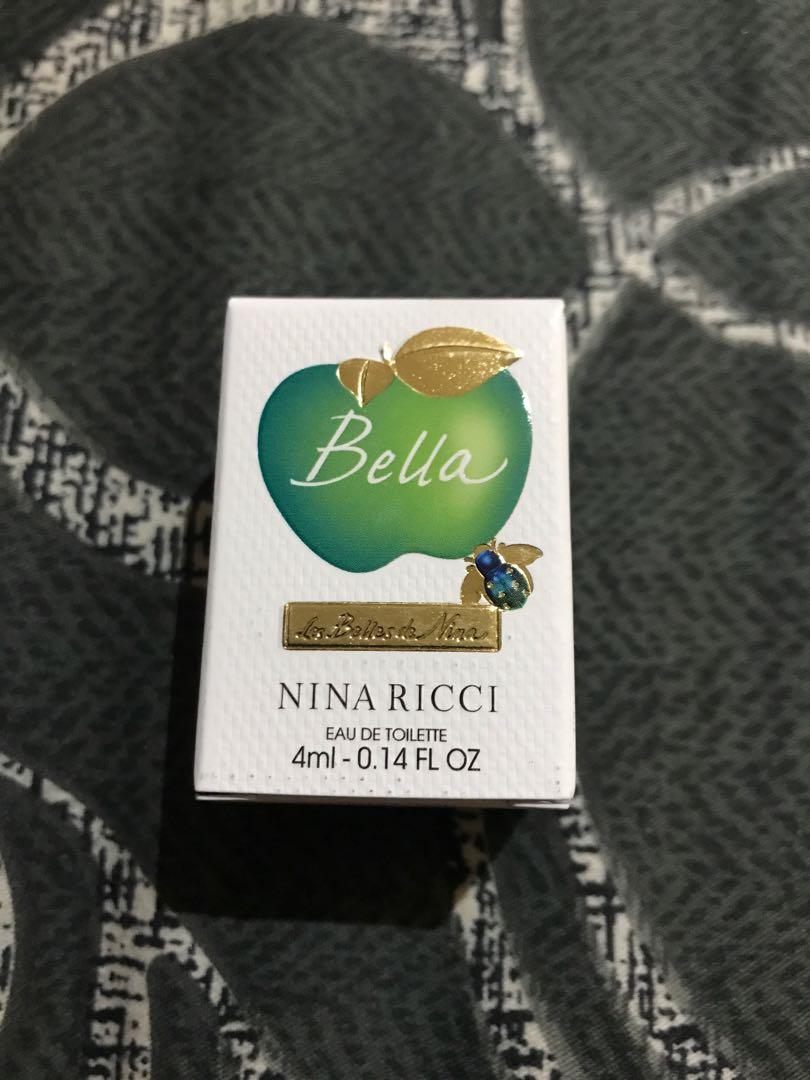 Authentic Brand New Nina Ricci Bella Edt 4ml Miniature Health Beauty Perfumes Deodorants On Carousell
