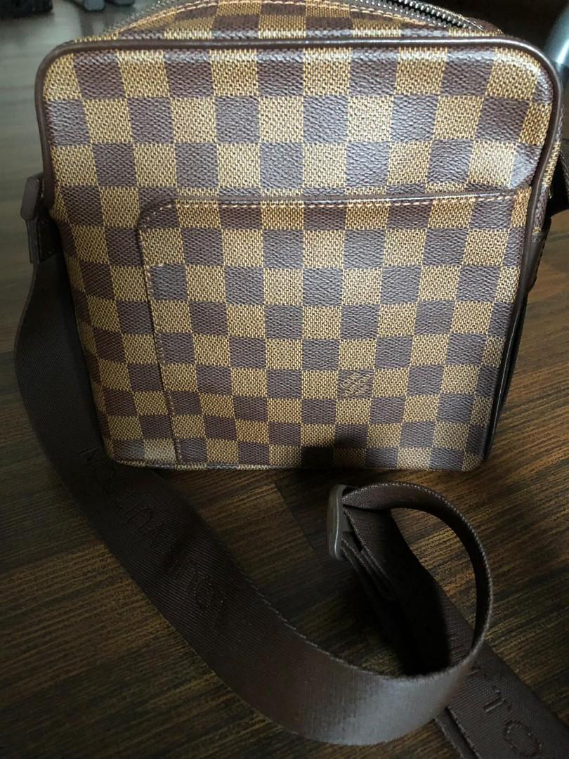 Louis Vuitton Damier Ebene Olav PM N41442 Brown Cloth ref.993933 - Joli  Closet