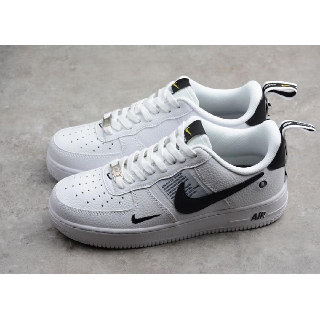 nike air force utility white and black
