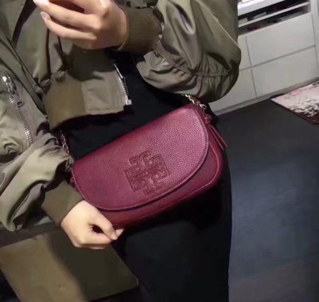 Tory burch harper flat cheap wallet crossbody