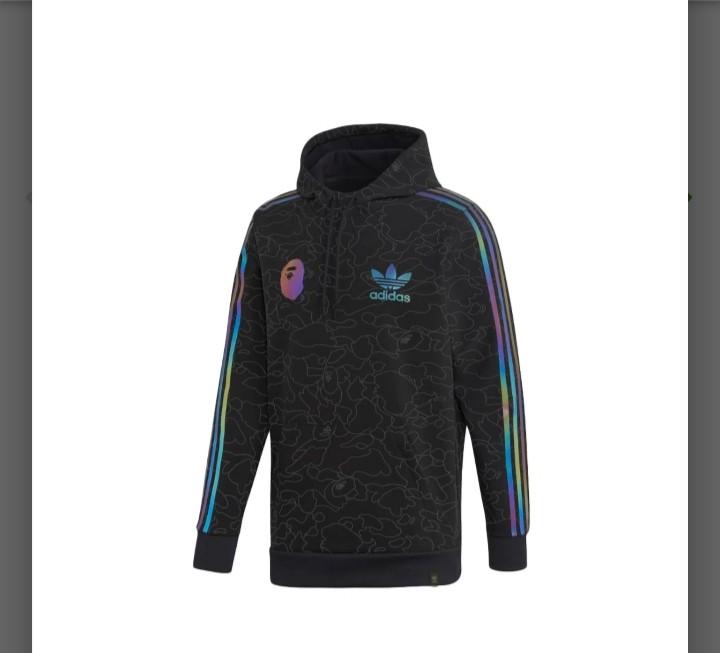 Bape x adidas tech hoodie replica hotsell