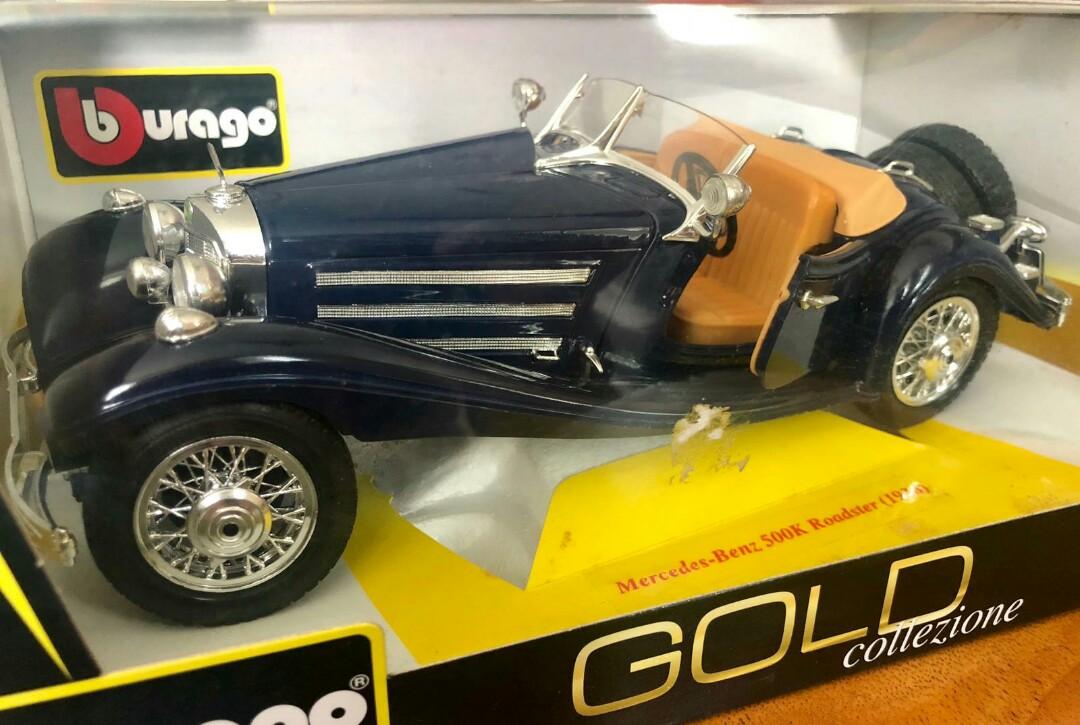 Burago mercedes benz 500k roadster 1936 sales