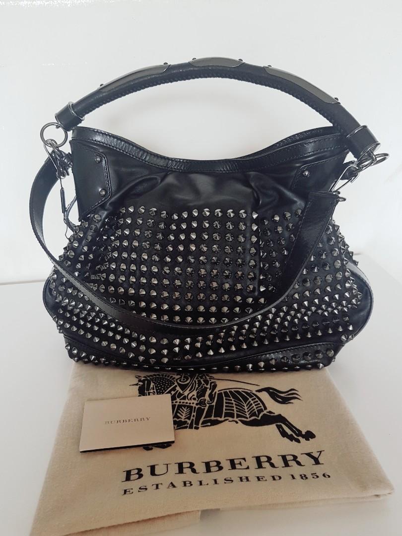 burberry studded tote