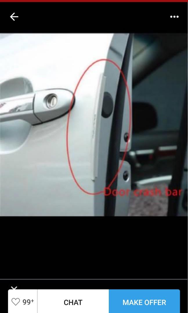 Car Door Protector Transparent Car Accessories Accessories On