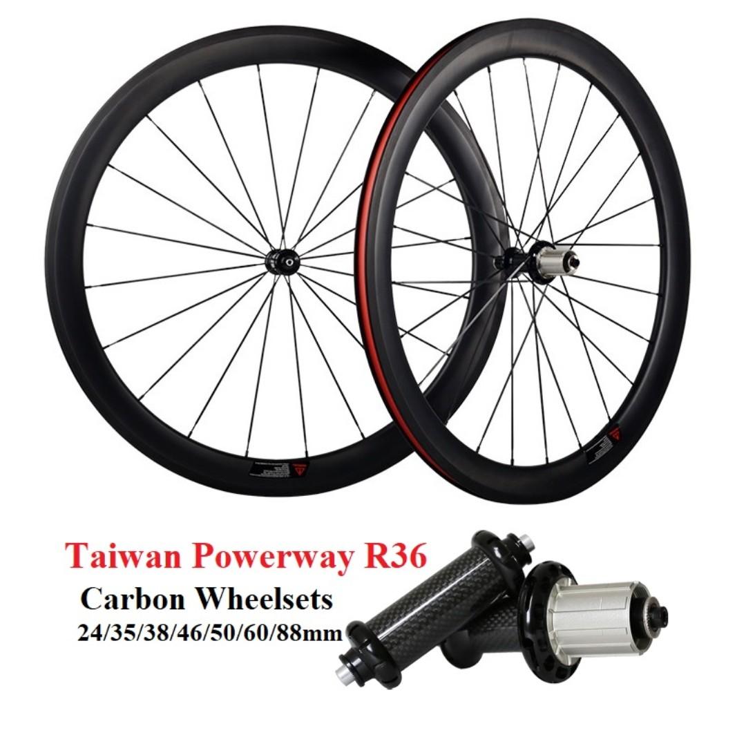 wheelset road bike carbon