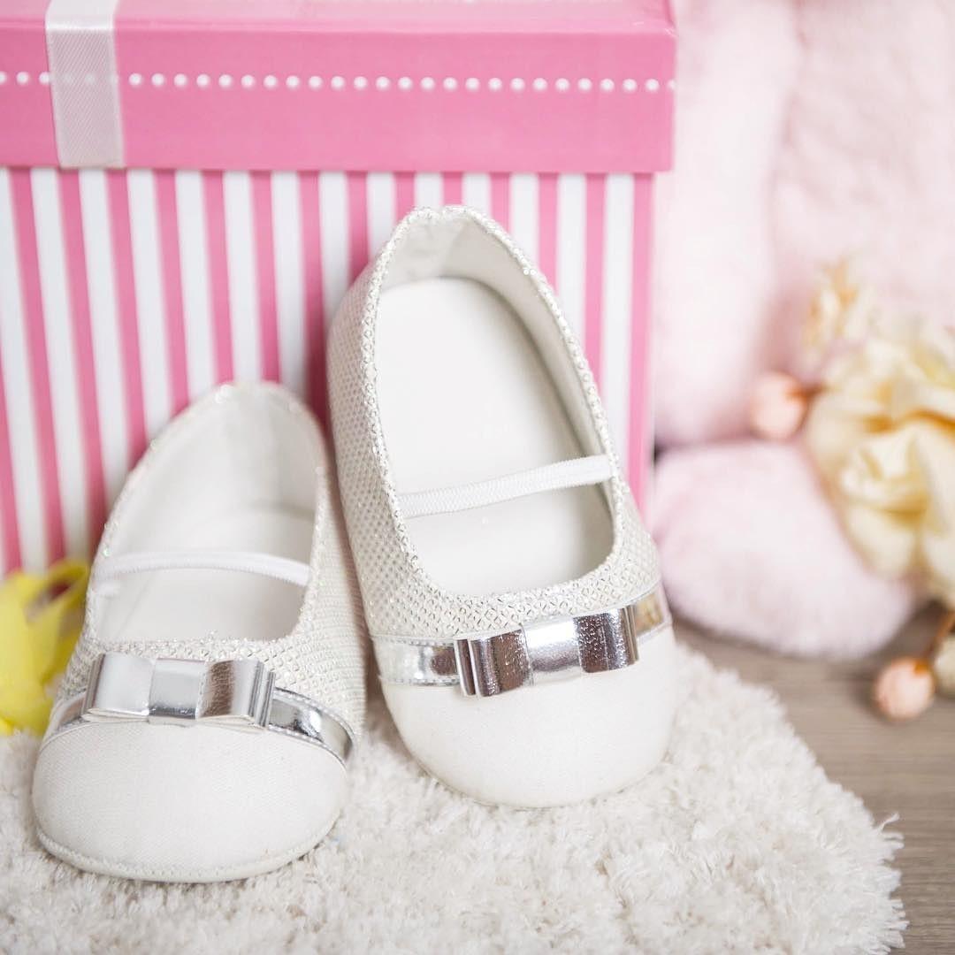 Claire Silver Baby Shoes Personalised 