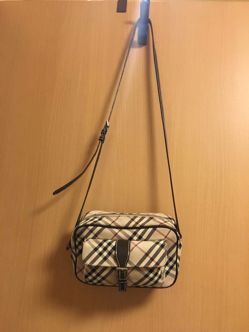 burberry blue label sling bag