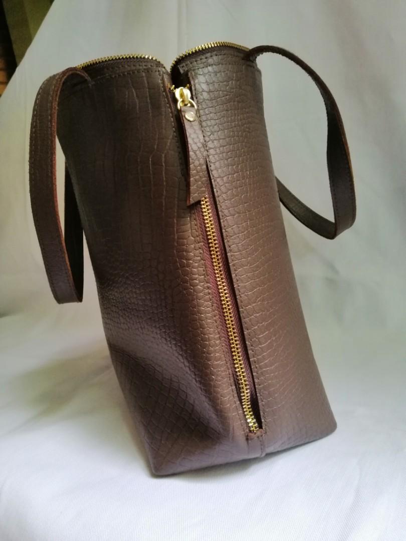 COSTAL GENUINE LEATHER BAG PHILIPPINE MADE, Women's Fashion, Bags