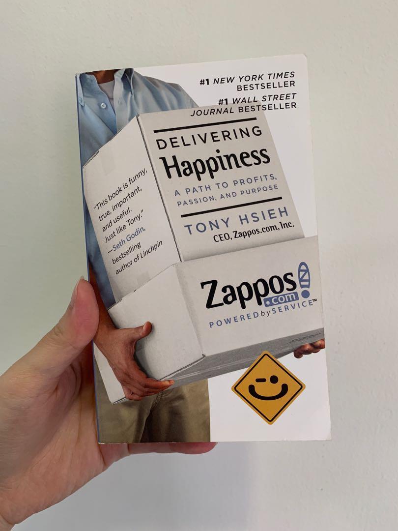 Delivering Happiness By Tony Hsieh Books Stationery Non Fiction On Carousell