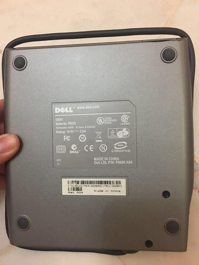 Dell laptop & external DVD player, Computers & Tech, Parts