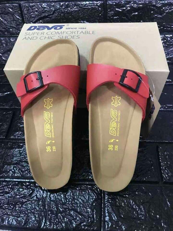 Devo sandals Authentic Women s Fashion Footwear Slippers and slides on Carousell