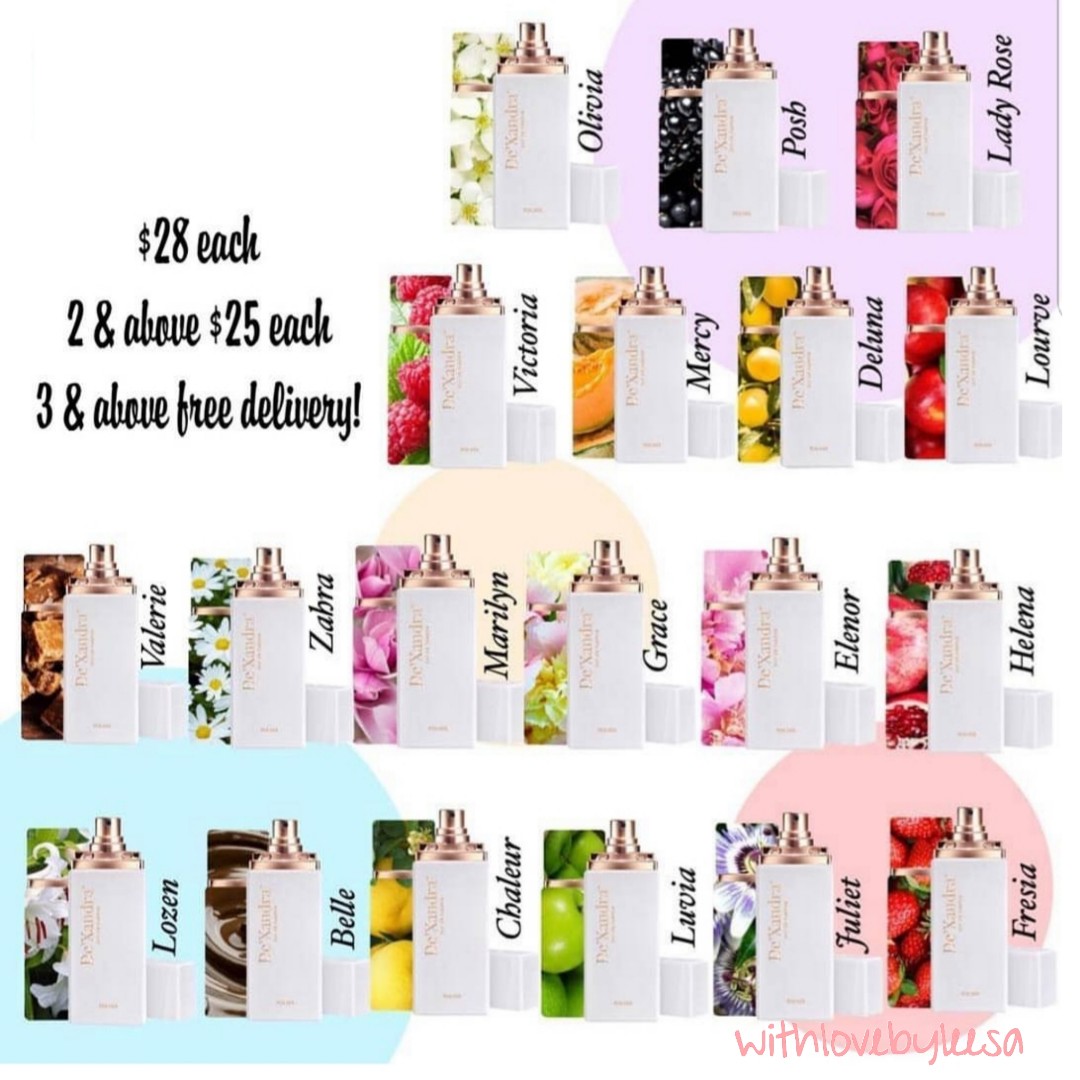 Dexandra perfume for her new arrivals