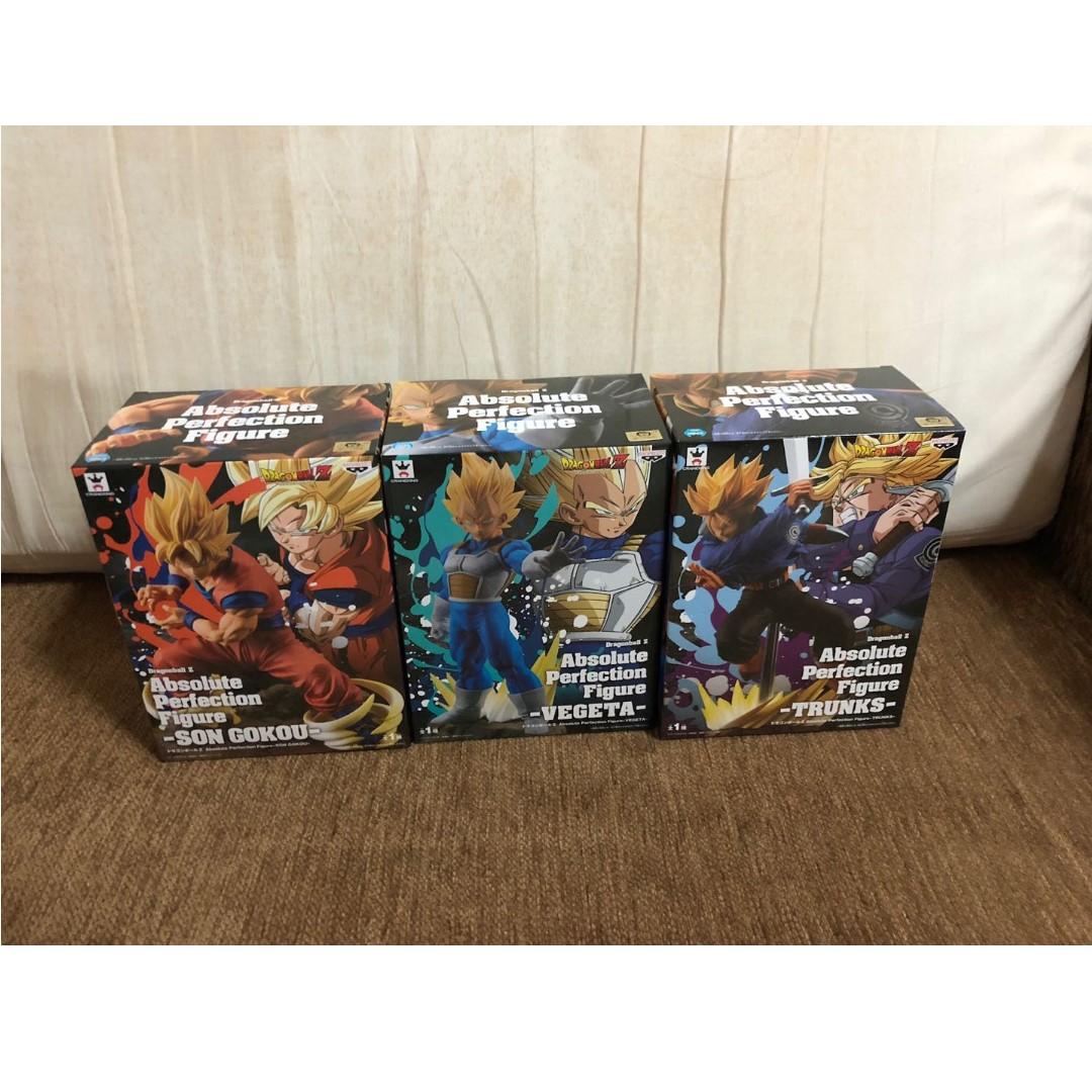 Dragon Ball Z Absolute Perfection Figure Goku Vegeta Trunks