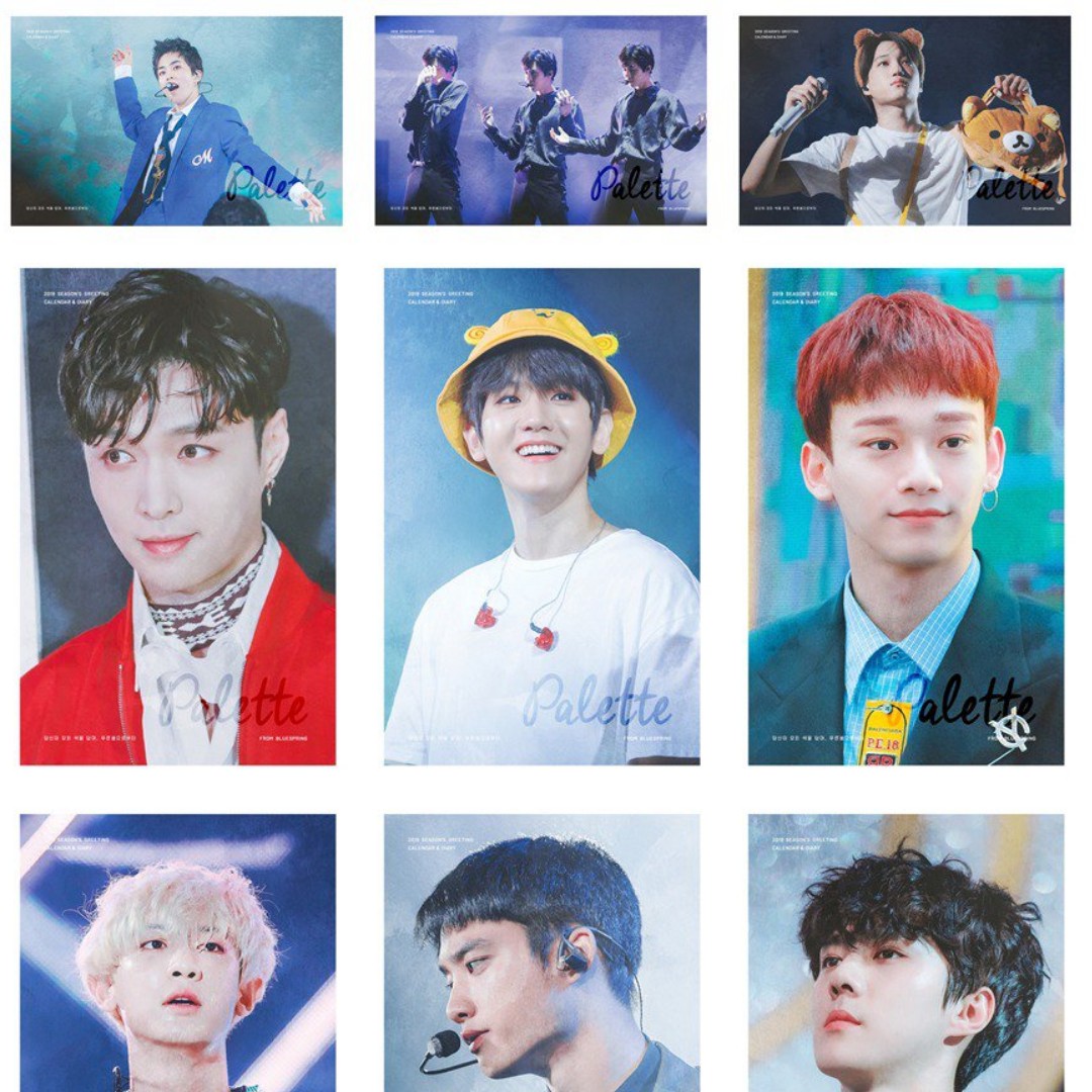 Exo 2019 Season Greeting Fansite Entertainment K Wave On Carousell