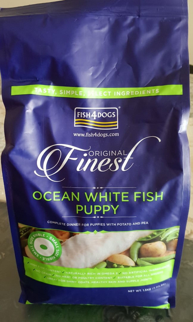 White fish for dogs clearance