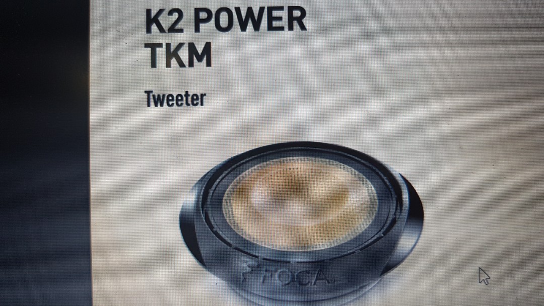 Focal tkm shop tweeter