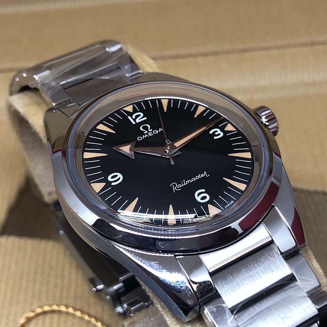 FS.BNIB OMEGA SEAMASTER RAILMASTER CO 