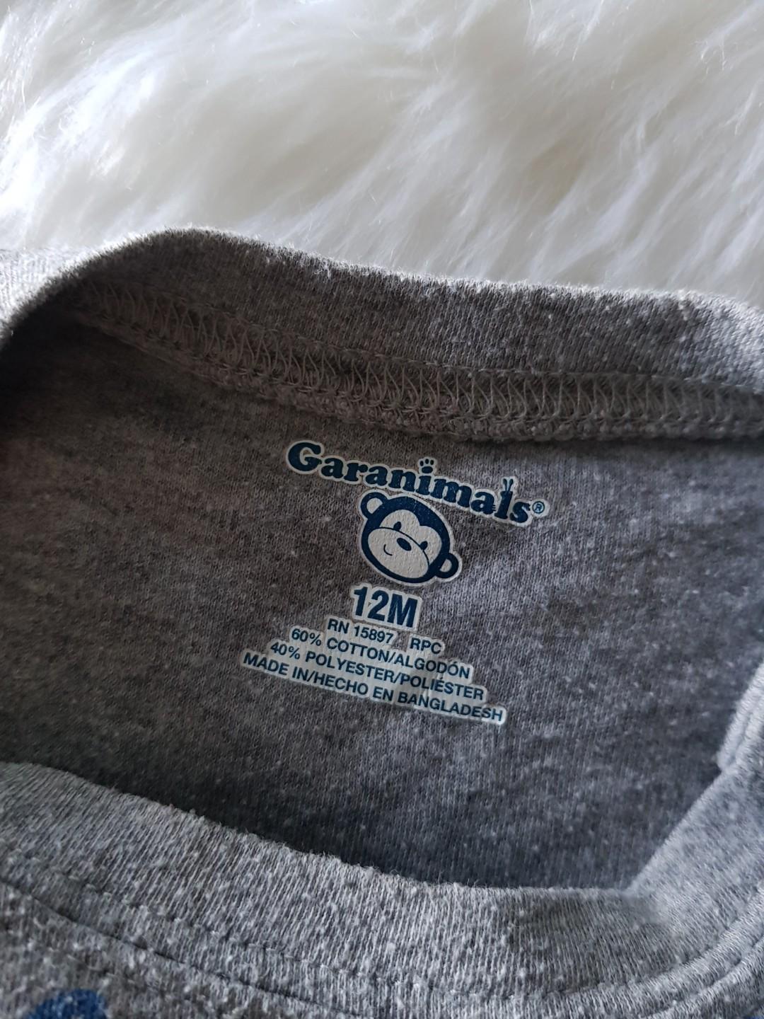 Garanimals Long Sleeve Onesie (Category: Babies & Kids Fashion) located in Manila. Submitted by grix08 (Listing ID 199059742, Image 2). Description: 12M VGUC No stains or flaws ♡ Please manage your expectations as these are preloved items unless stated brand new.