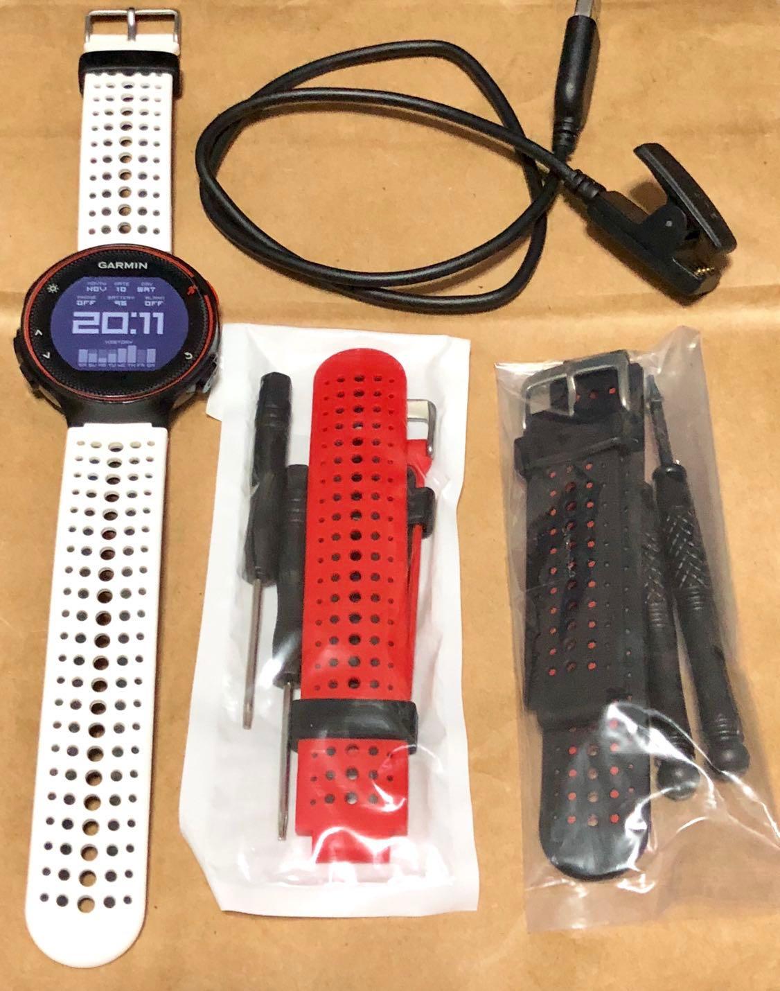 garmin forerunner 235 lava red