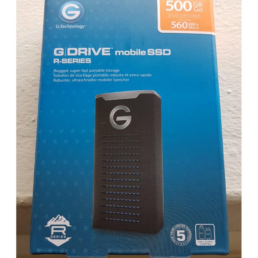 G Drive Mobile Ssd 500 Gb Electronics Computer Parts Accessories On Carousell