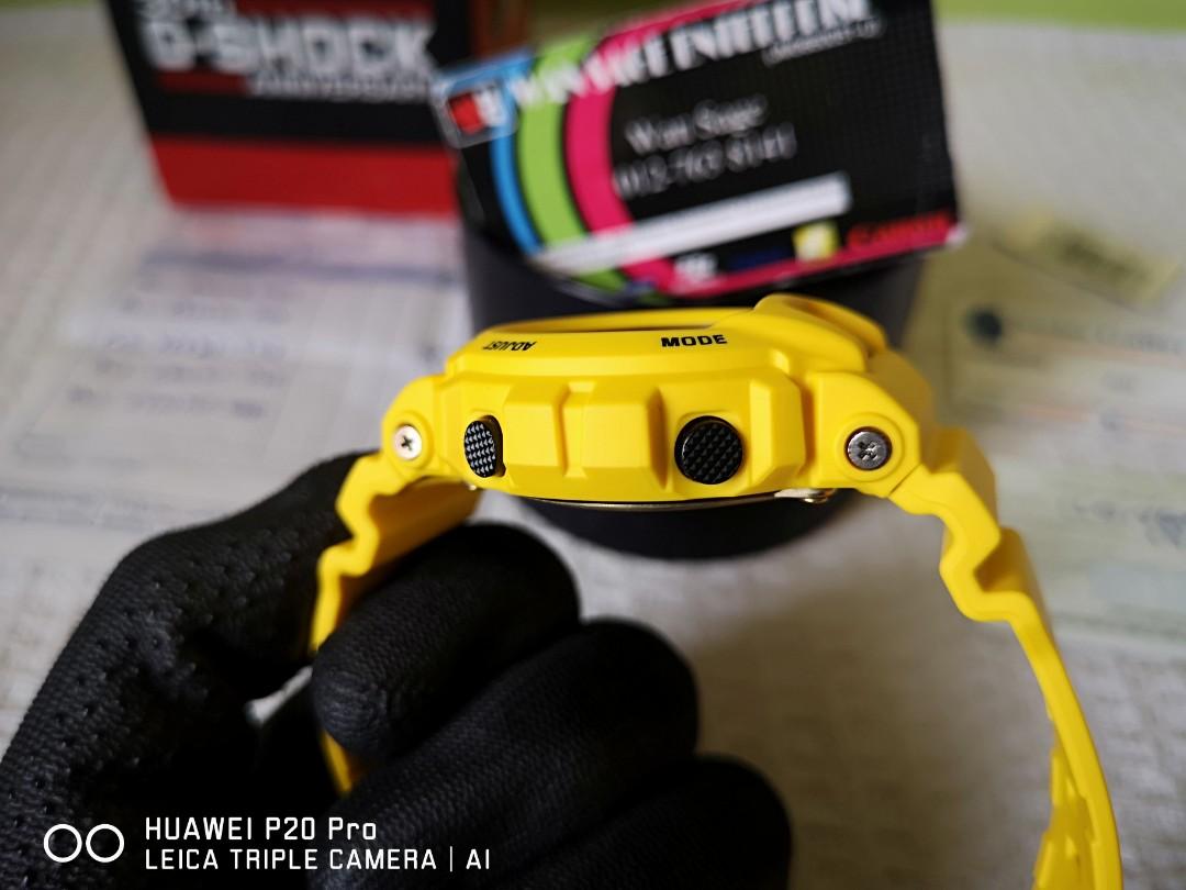 G-Shock GD-X6930E-9DR 30th Anniversary Lightning Yellow Limited