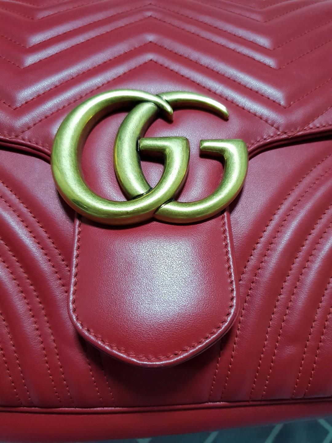 Gucci top mammoth bag