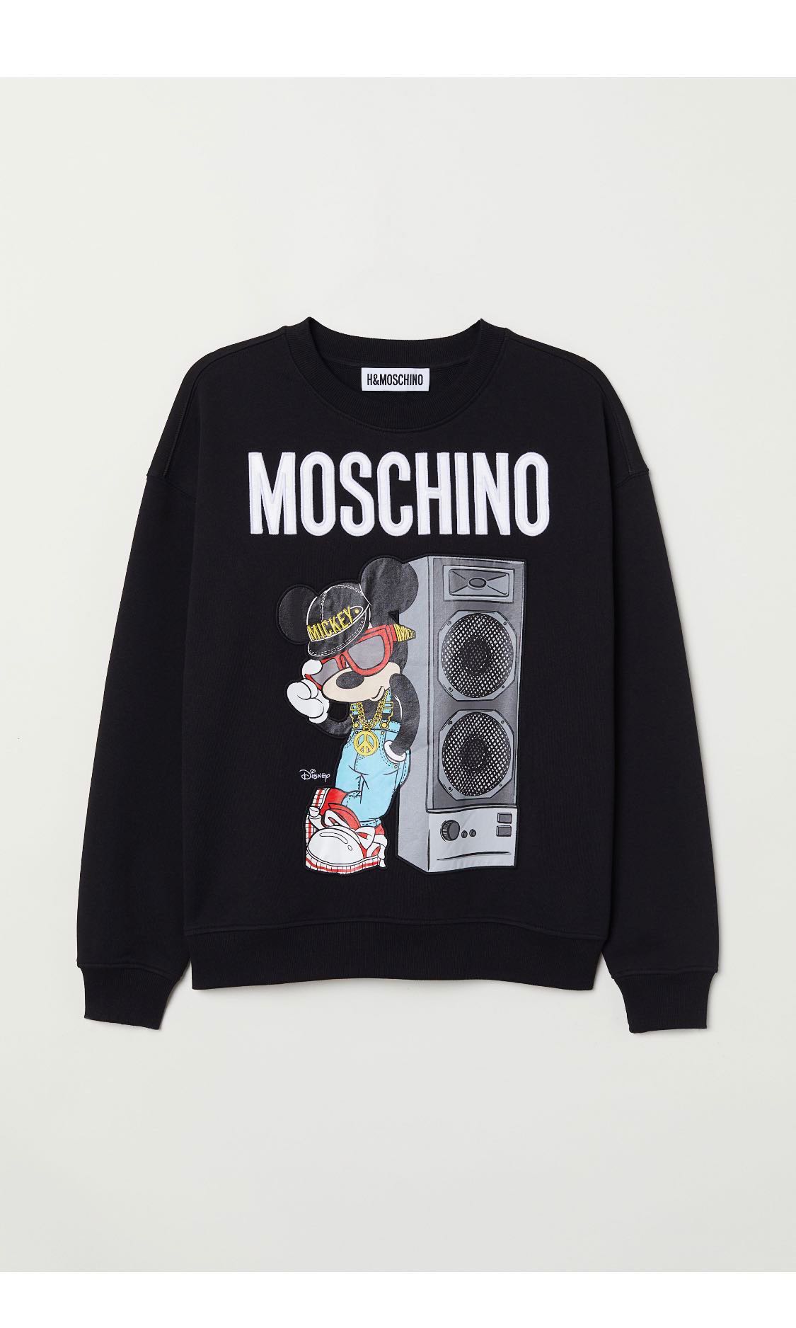 moschino pullover mickey mouse