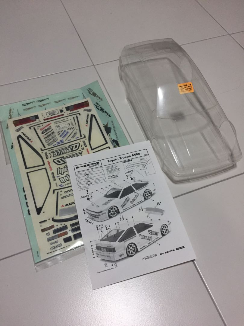 Ae86 body shell Clearance