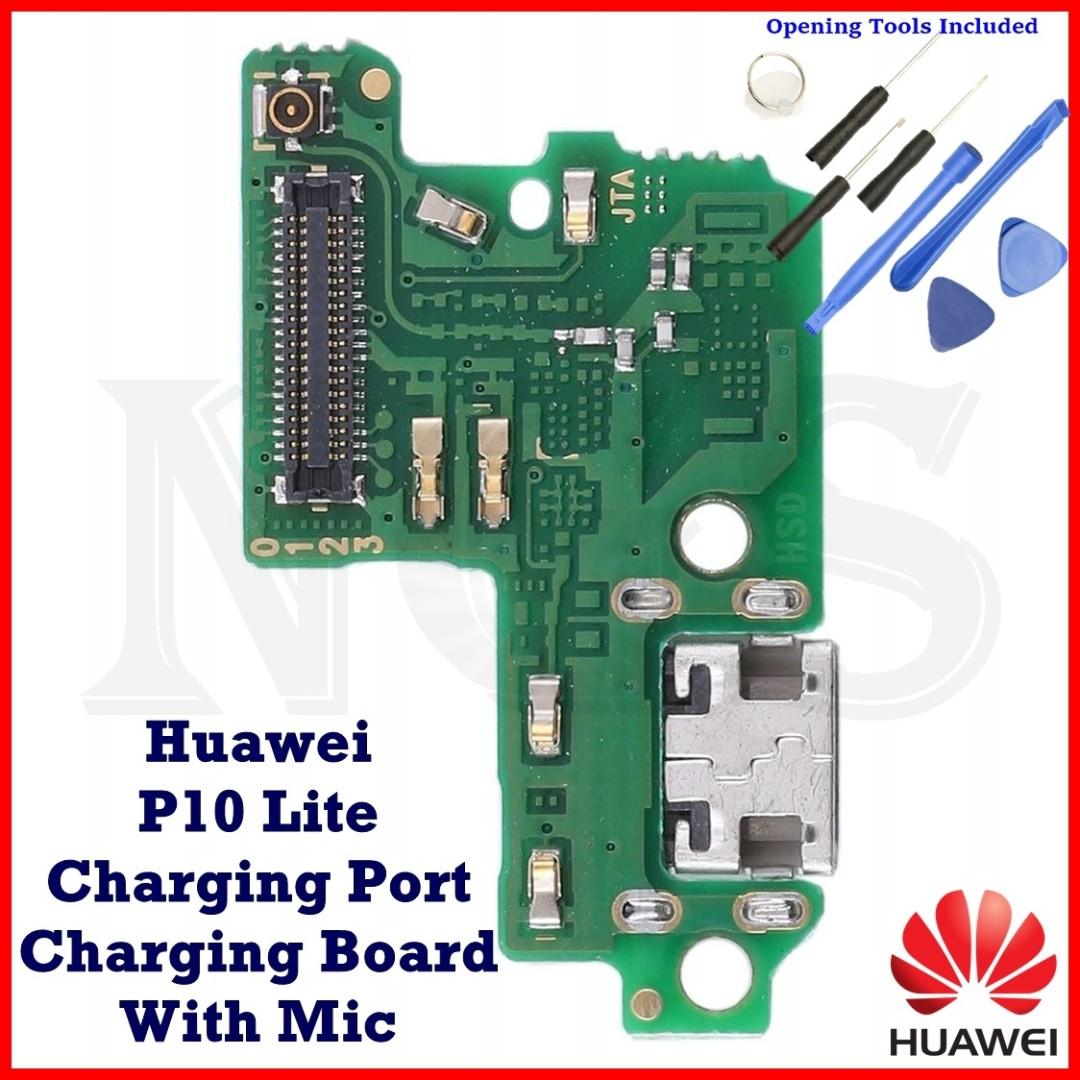 Huawei P10 Lite Nova 2 Lite Charging Port Charging Board With Mic 0pening Tools Mobile Phones Tablets Others On Carousell
