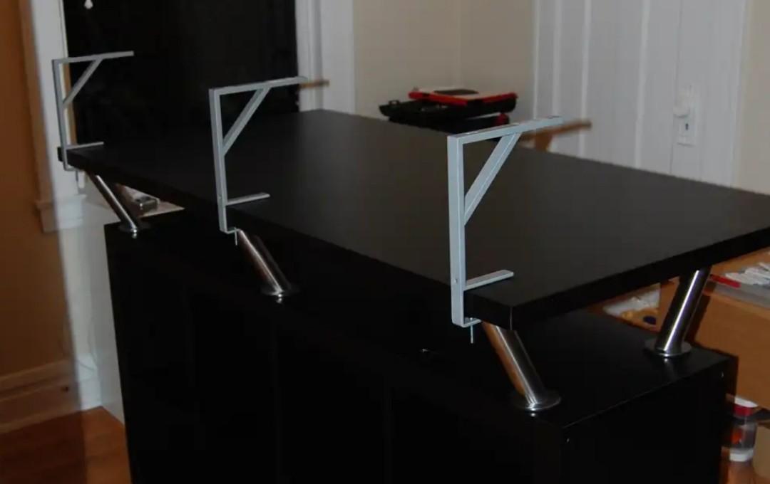 Ikea Table Top shelf extender brackets, Furniture & Home Living