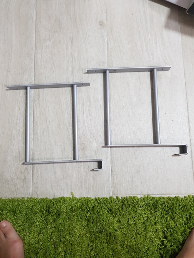 Ikea Table Top shelf extender brackets, Furniture & Home Living