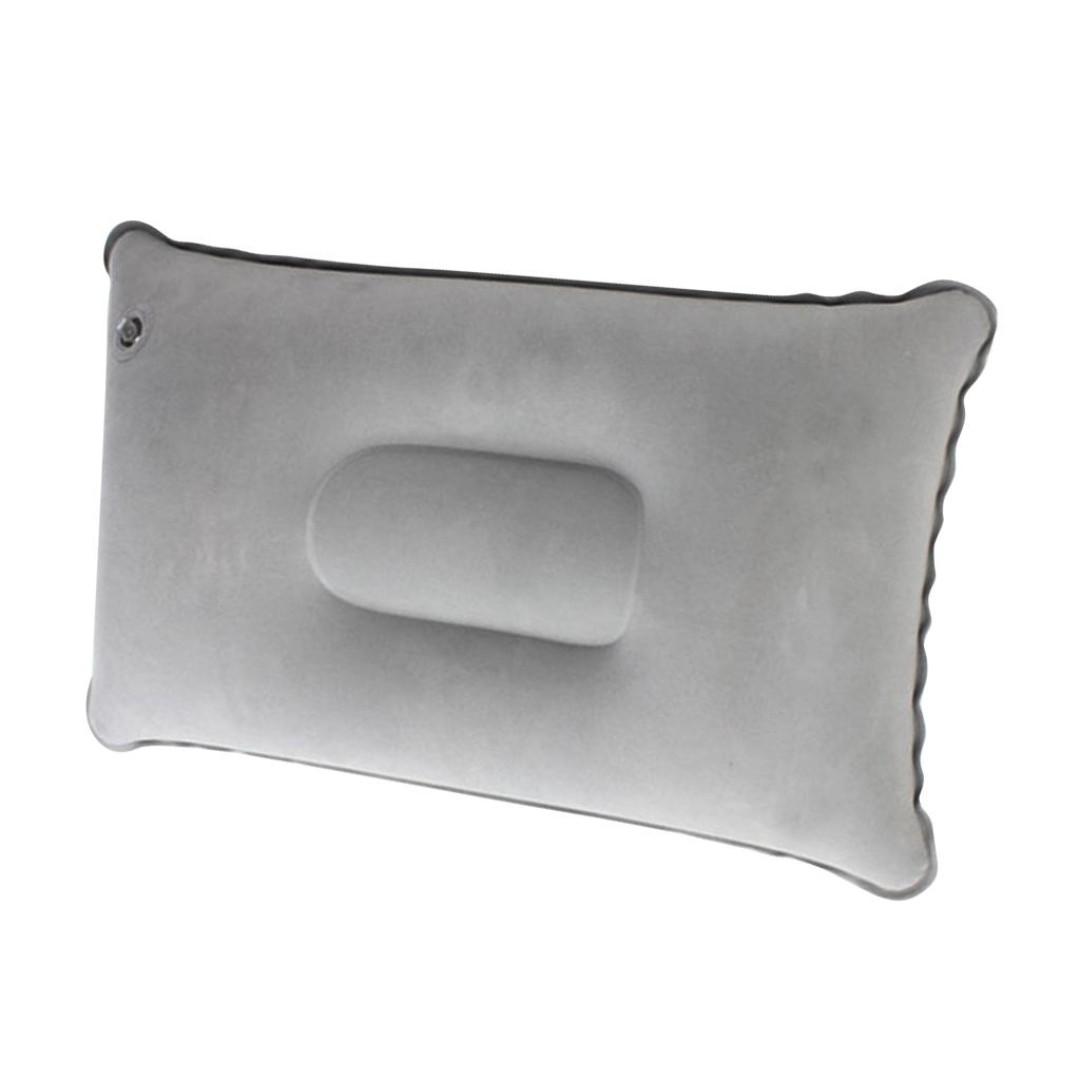 Inflatable Pillow Travel Air Cushion Camping Car Beach Head Rest