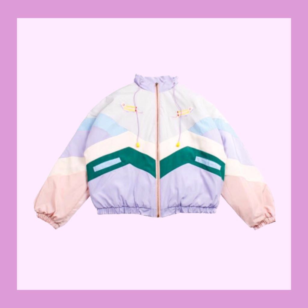 [instock!!] BN PASTEL BOMBER JACKET, Women's Fashion, Coats, Jackets