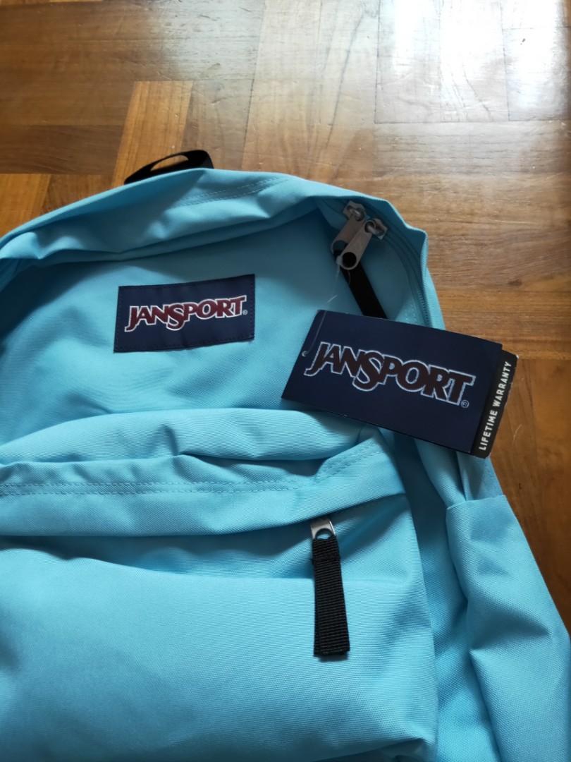 Jansport Blue Topaz Bag Women s Fashion Bags Wallets Backpacks on Carousell