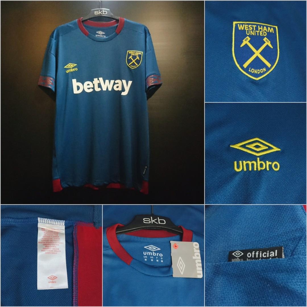 Jersey Westham Away 2018 2019 Olah Raga Baju Olahraga Di Carousell