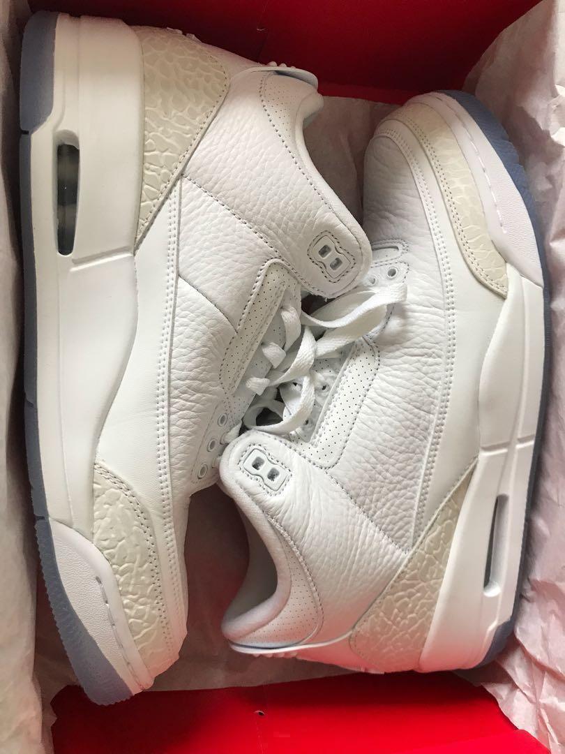 jordan 3s pure white