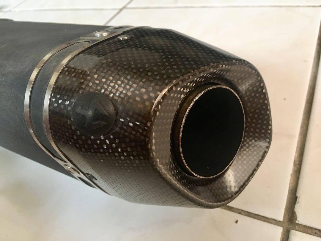 Knalpot Akrapovic Fullsystem Vespa Sprint Primavera Iget Original Motor Di Carousell