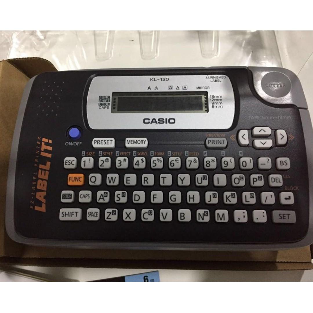 Casio kl 120 clearance
