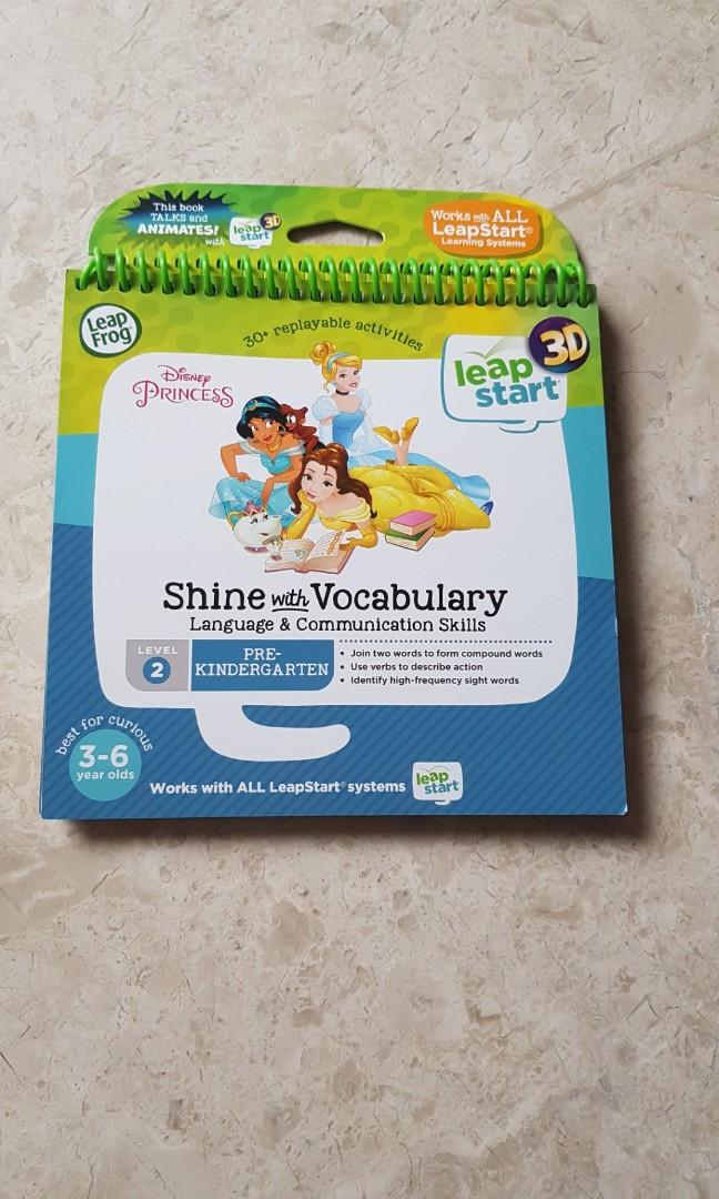 Leapfrog Leapstart 3d Activity Book Babies Kids Toys Walkers