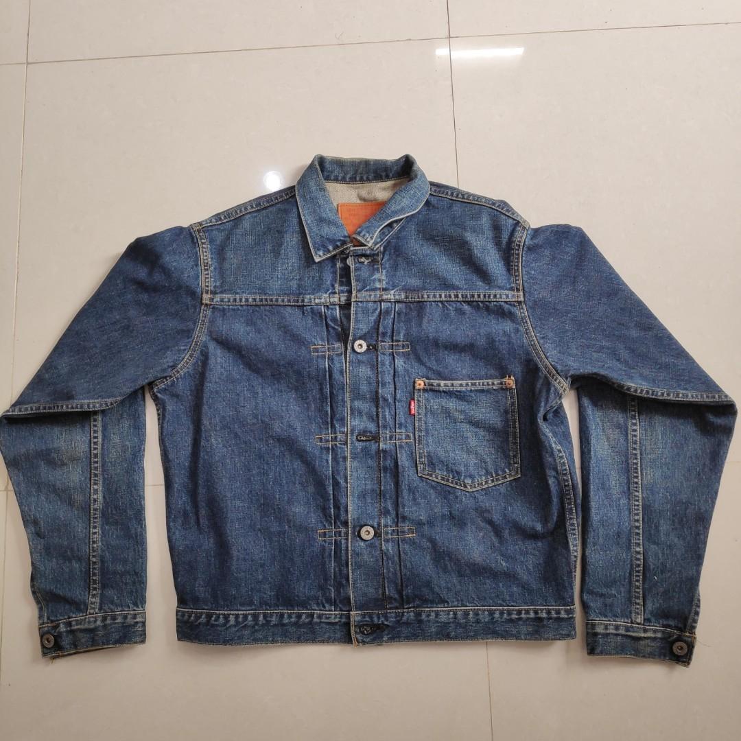 levis selvedge trucker jacket