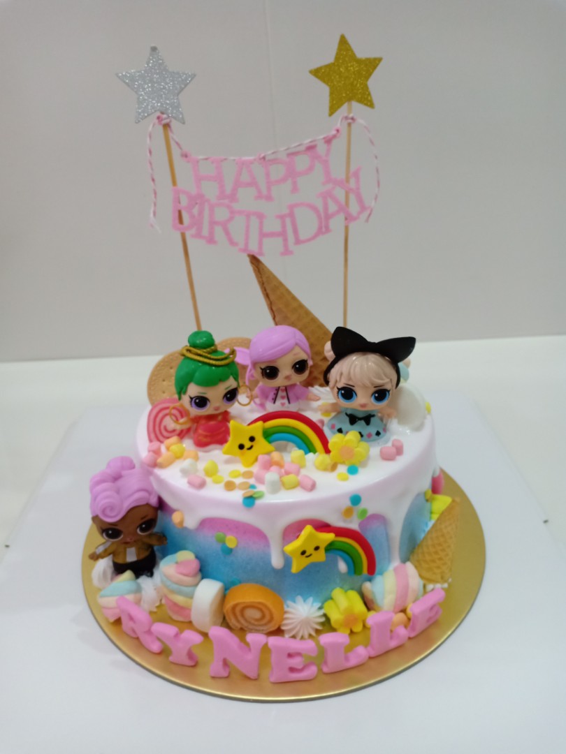 Lol Birthday Cake Food Drinks Baked Goods On Carousell