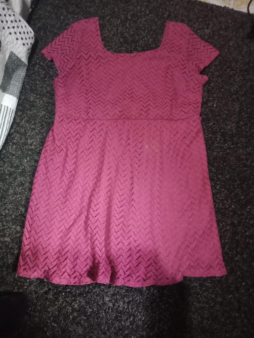 maurices purple dress