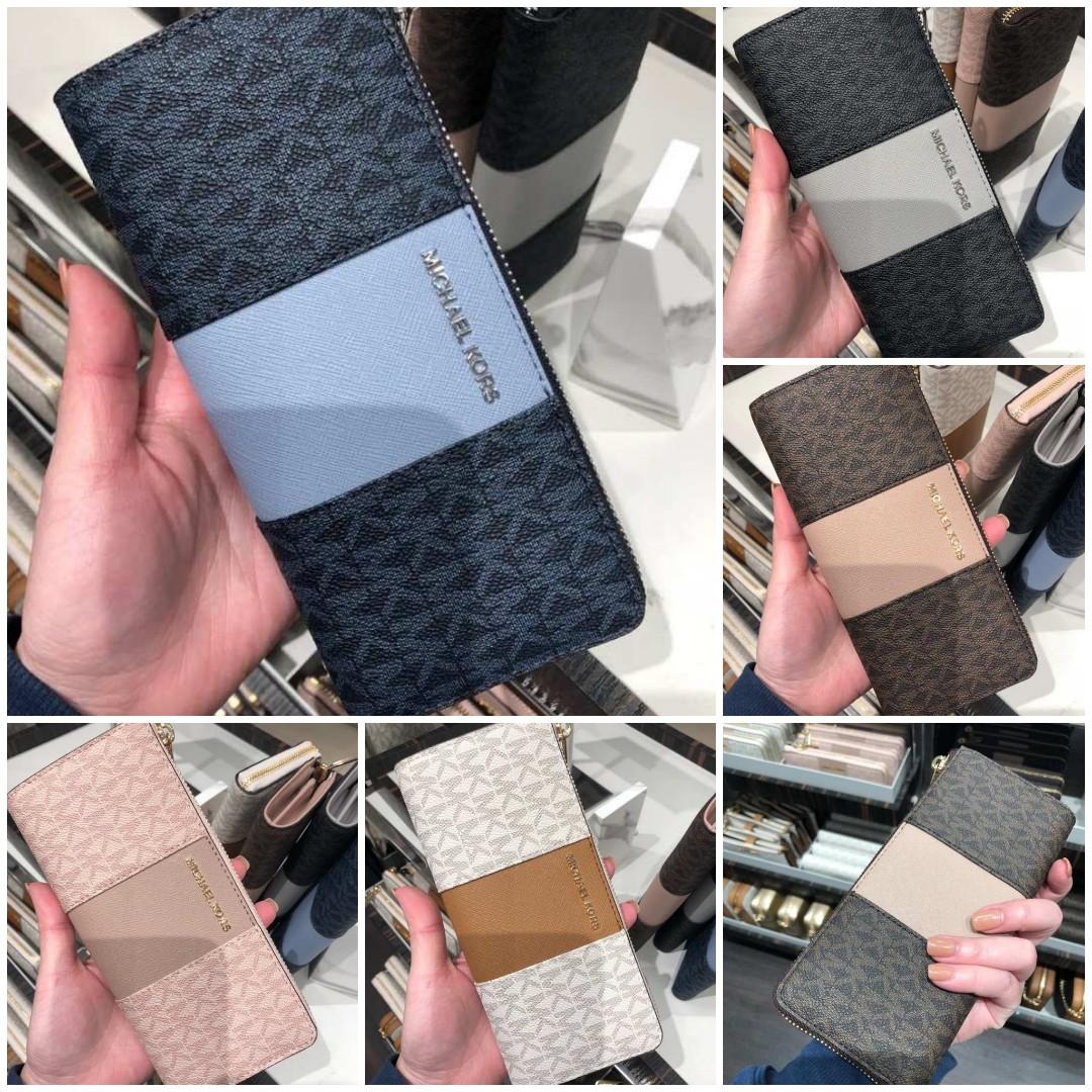 michael kors center stripe wallet